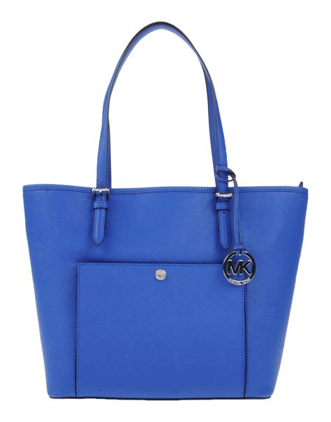 michael kors black and blue handbag|michael kors blue handbags clearance.